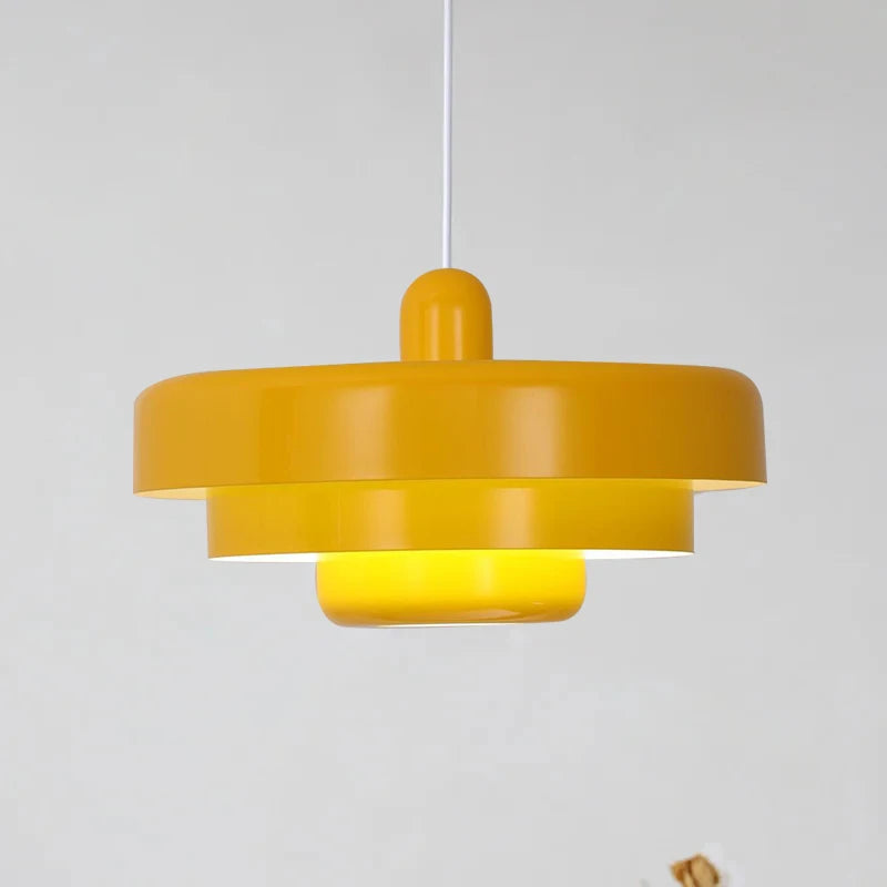 Medieval Danish Multicolor Chandelier Retro Orange Decoration Ceiling Lights Restaurant Study Cafe Coffee Table Bar Pendant Lamp
