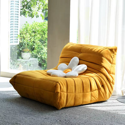 Caterpillar Sofa Simple Togo Casual Lazy Sofa Creative Furniture Nordic Tatami Single Sofa Recliner Celebrity Balcony